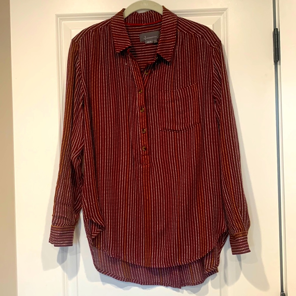 Anthropologie tunic blouse size small